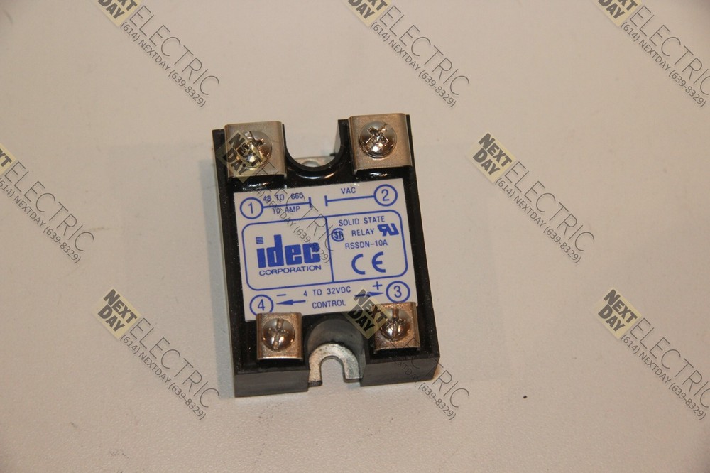 Idec, RSSDN-10A, Solid State Relay SSR 10 Amp 660v