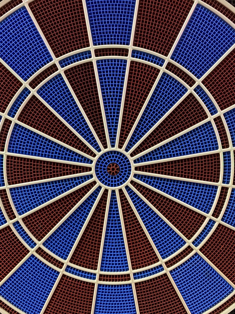 Galaxy III Fire Dartboard by Arachnid