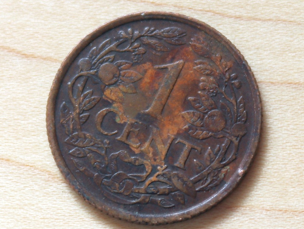 1947 Curacao 1 Cent