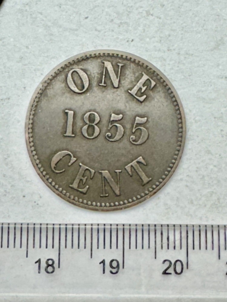 1855 Canada Token - Rare (E480)