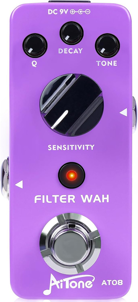 Wah Pedal Dynamic Auto Wah Guitar Effect Pedals Envelope Filter True Bypass for