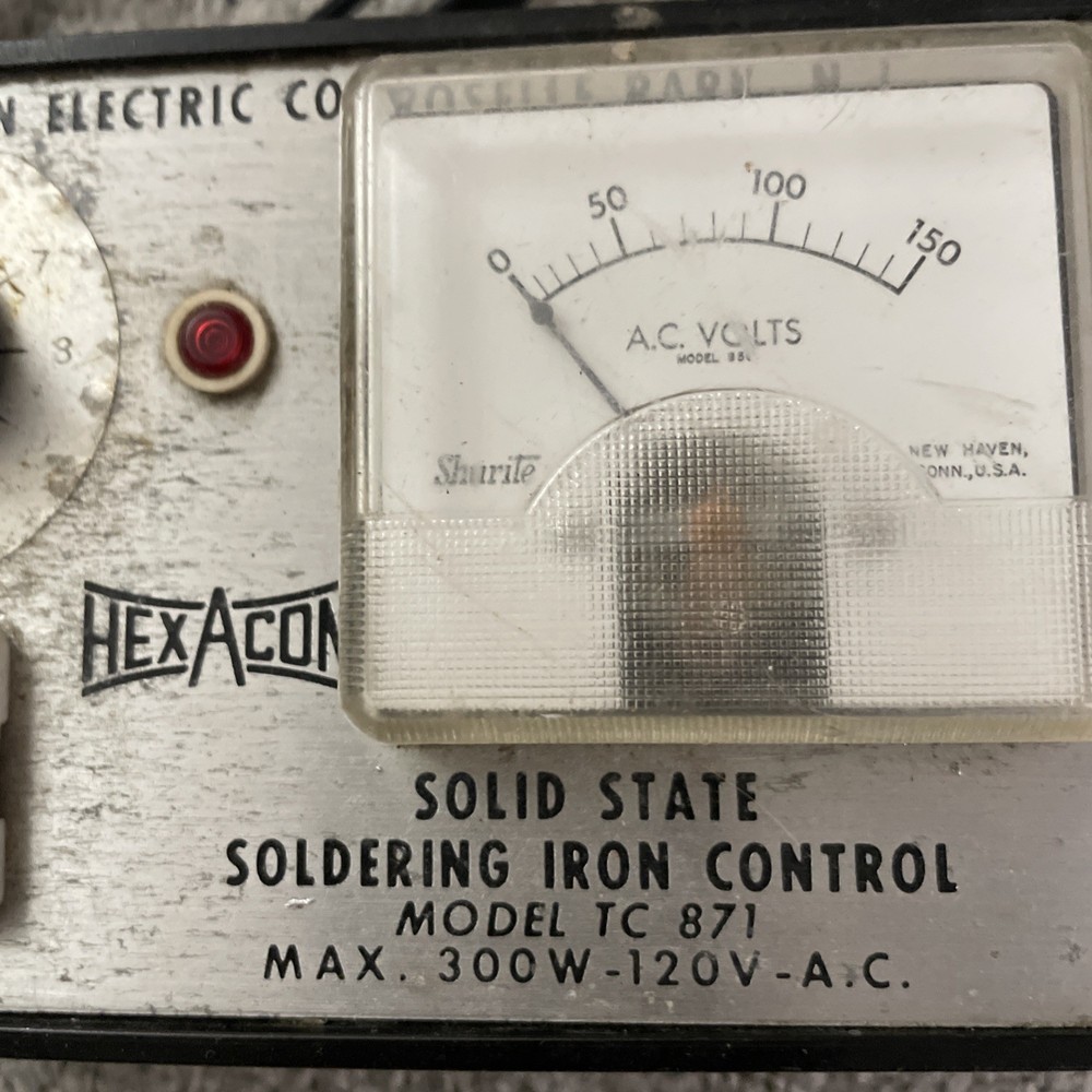 stained glass supplies Hexacon Solid State Soldering Iron Control