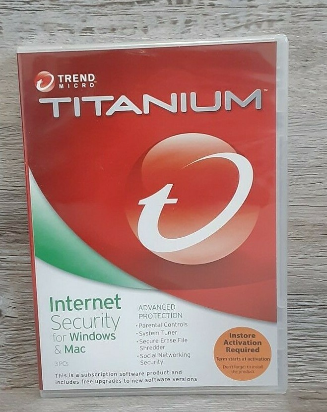 Trend Micro Titanium Internet Security 2012 for Windows & Mac