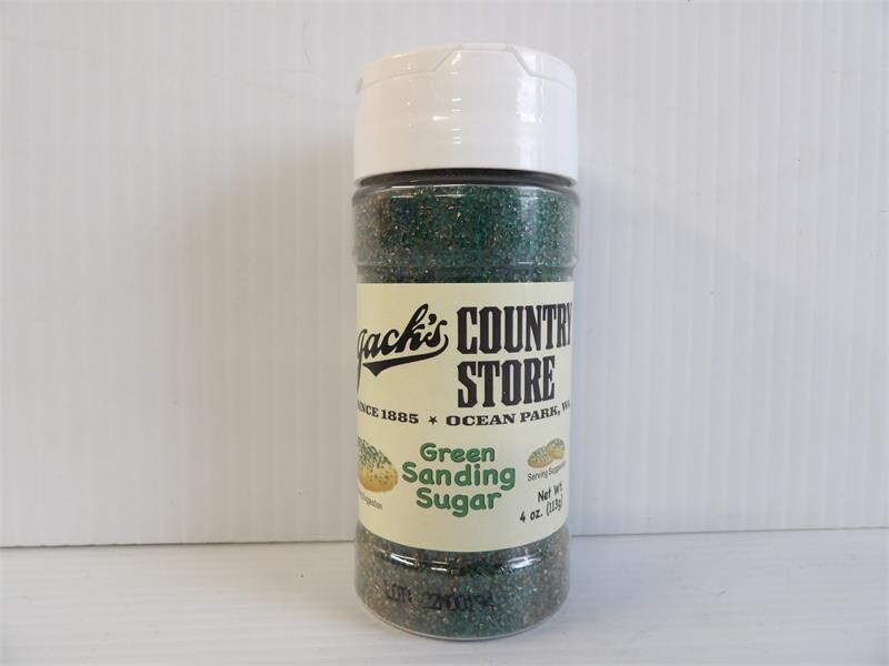 Jack's Green Sanding Sugar, 4 oz.