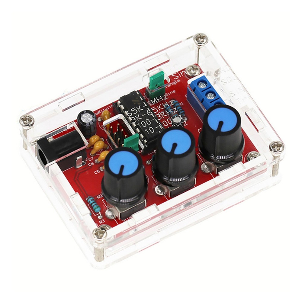 Precise signal generator for DIY projects Adjustable frequency up to 1MHz