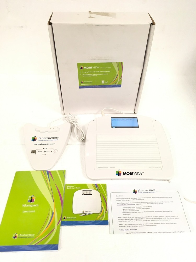 EInstruction MobiView MWB600 Workspace Edition Interactive Tablet FREE SHIPPING