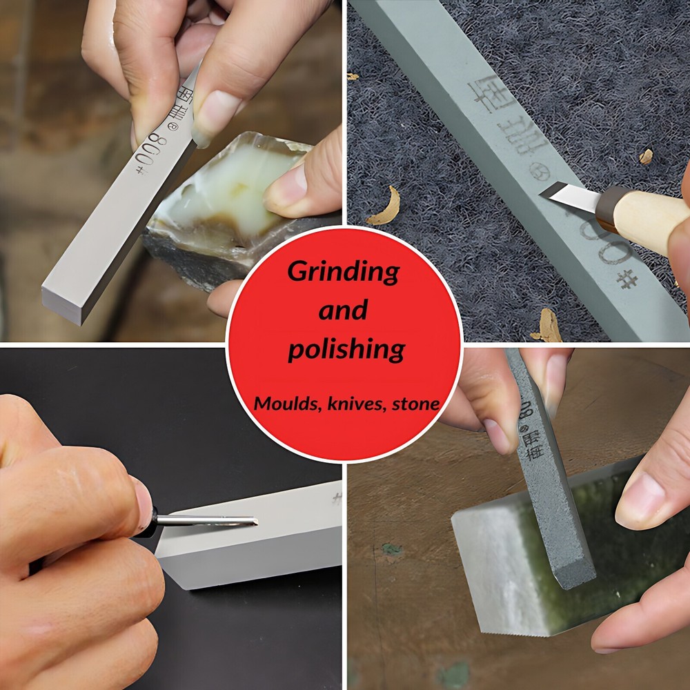 Knife Sharpening Stone Doublesided Knife Sharpener Fine Medium Grit Whetstone