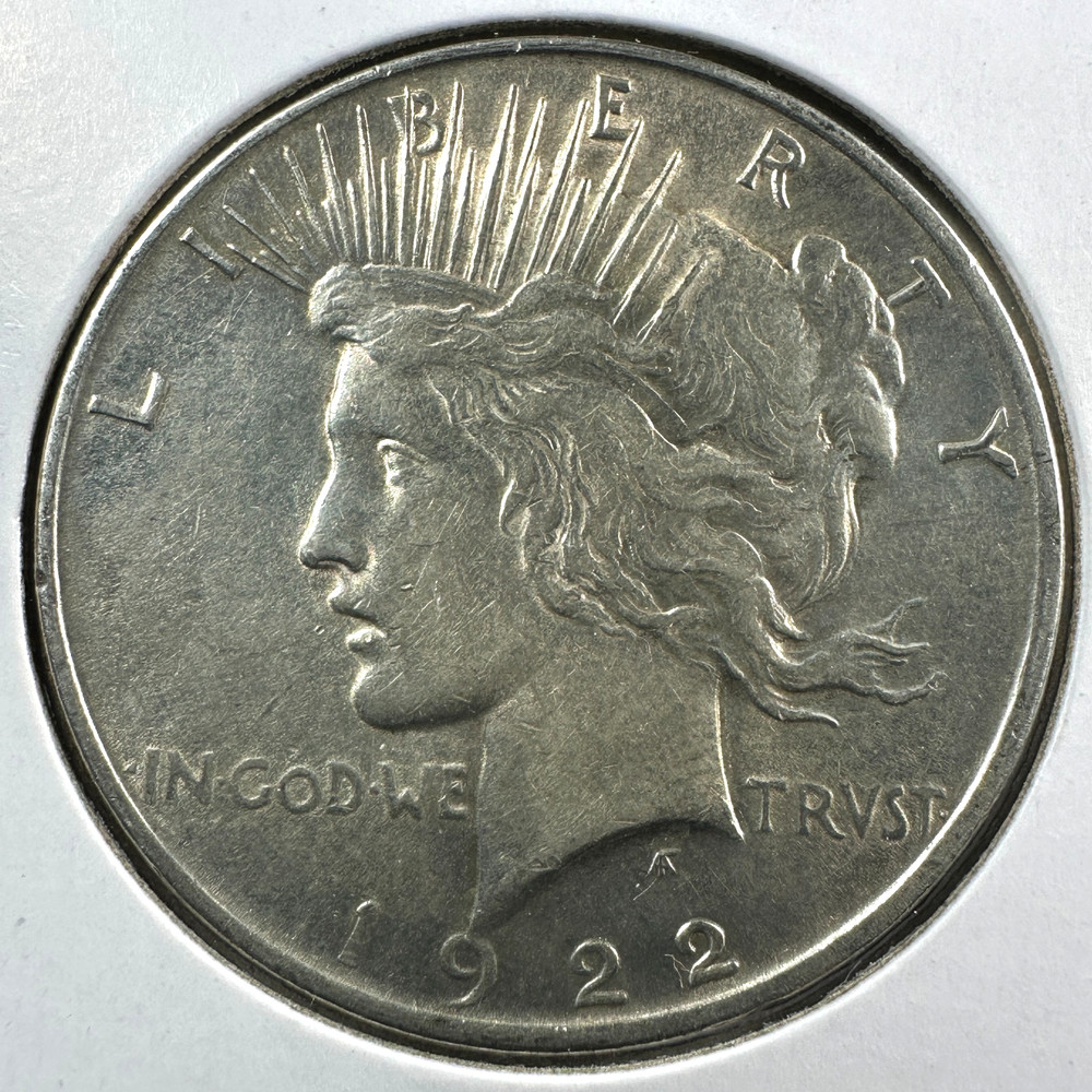 1922 $1 Silver Peace Dollar (89481)
