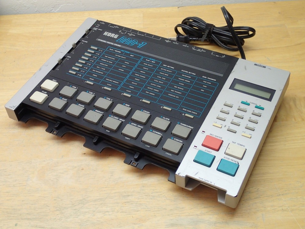 Korg DDD-1 Vintage Dynamic Digital Drums Drum Machine Rough Project