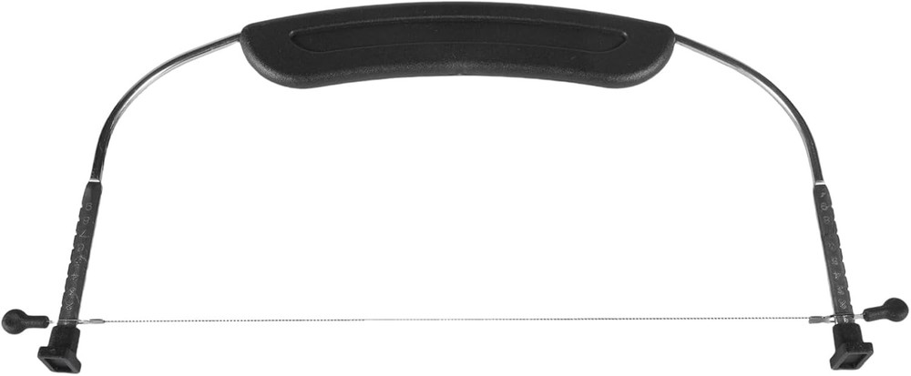 Adjustable Double Wire Cake Leveler Stainless Steel Black Baking Cutter