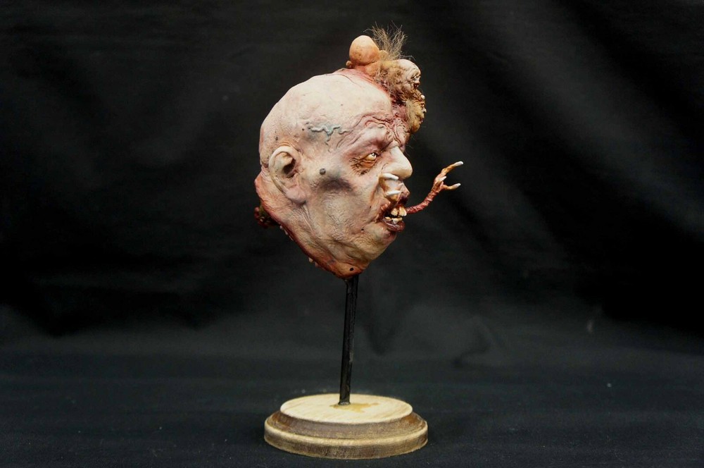 Voodoo 1:3 scale Head Art Statue Simon Lee Spiderzero