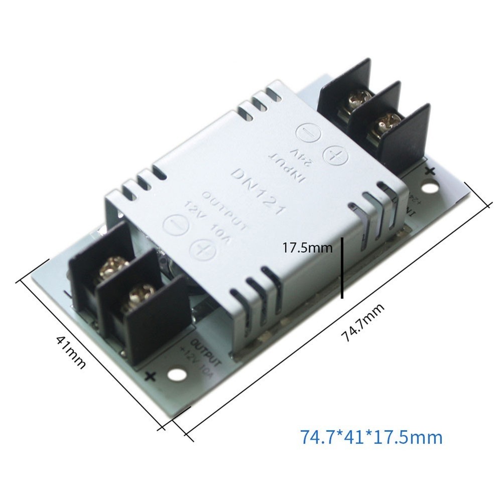 Efficient and Stable Power Converter Regulator 24V to 12V DCDC Step Down