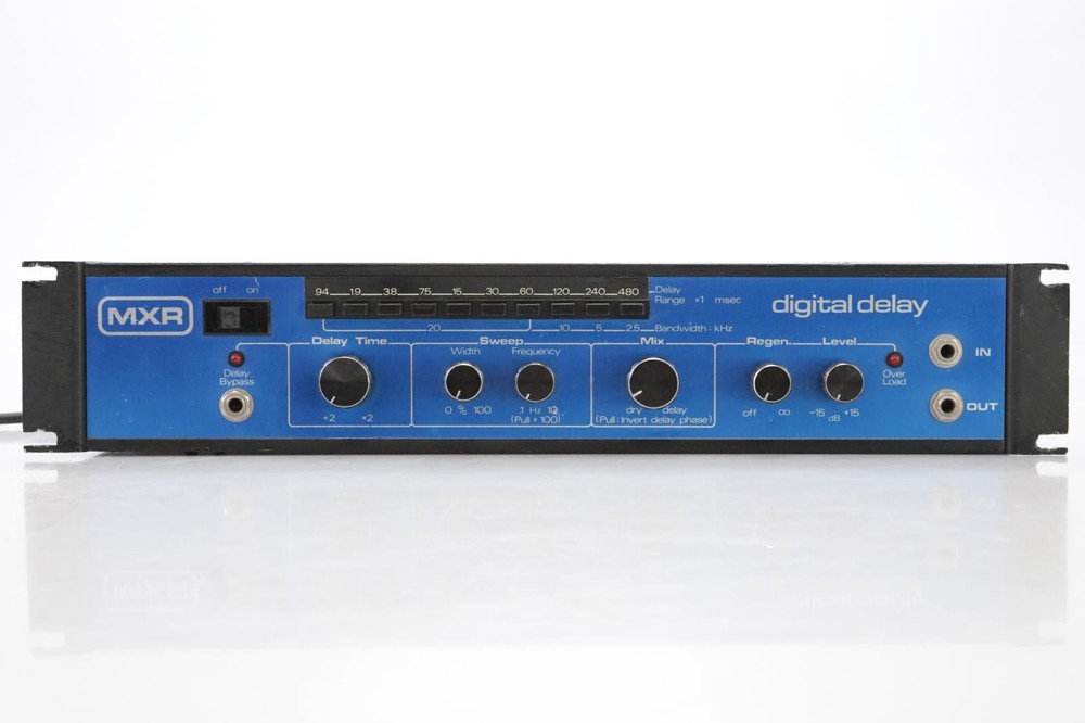 MXR Digital Delay Model 113 Rack DDL Effect #44427