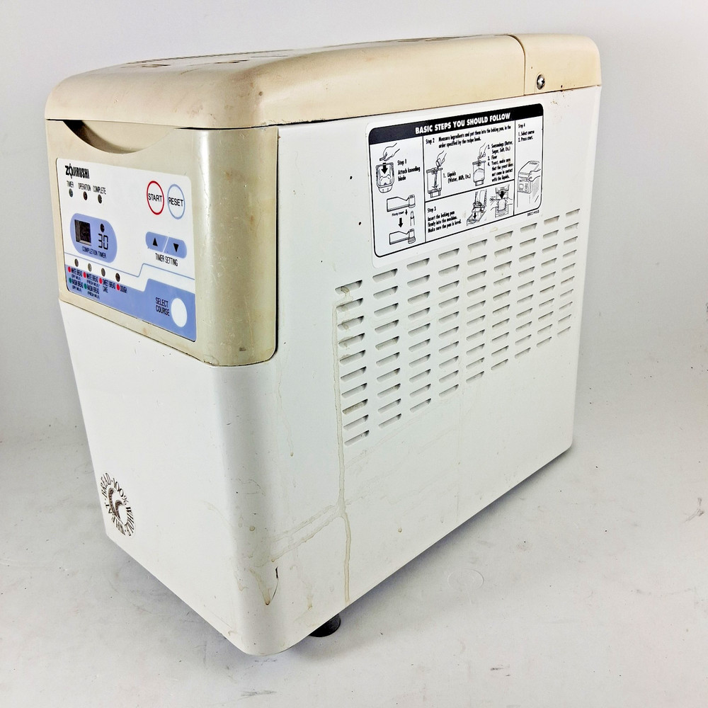 Zojirushi BBCC-N15 Automatic Bread Maker Machine Tested Works READ