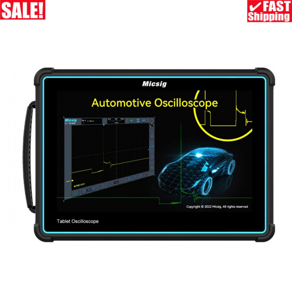 Micsig 4CH Tablet Oscilloscope Digital Oscilloscope 10.1" Touch Screen