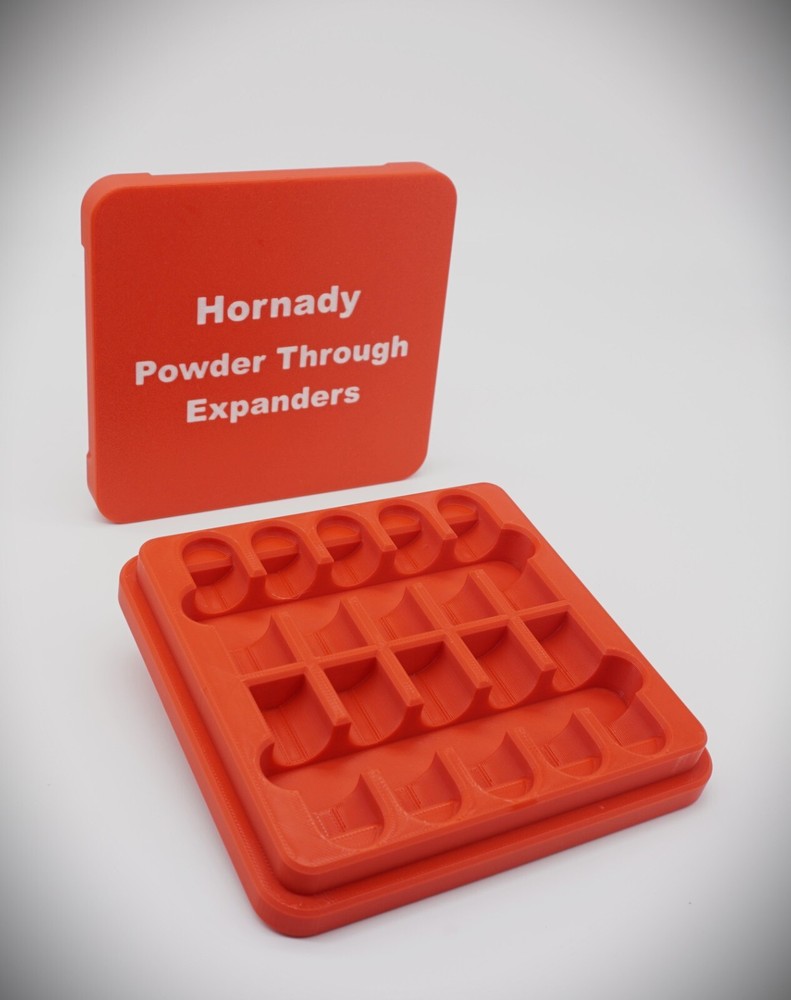 Hornady Powder Through Expanders PTX Storage Case Reloading Tool By RMD3D