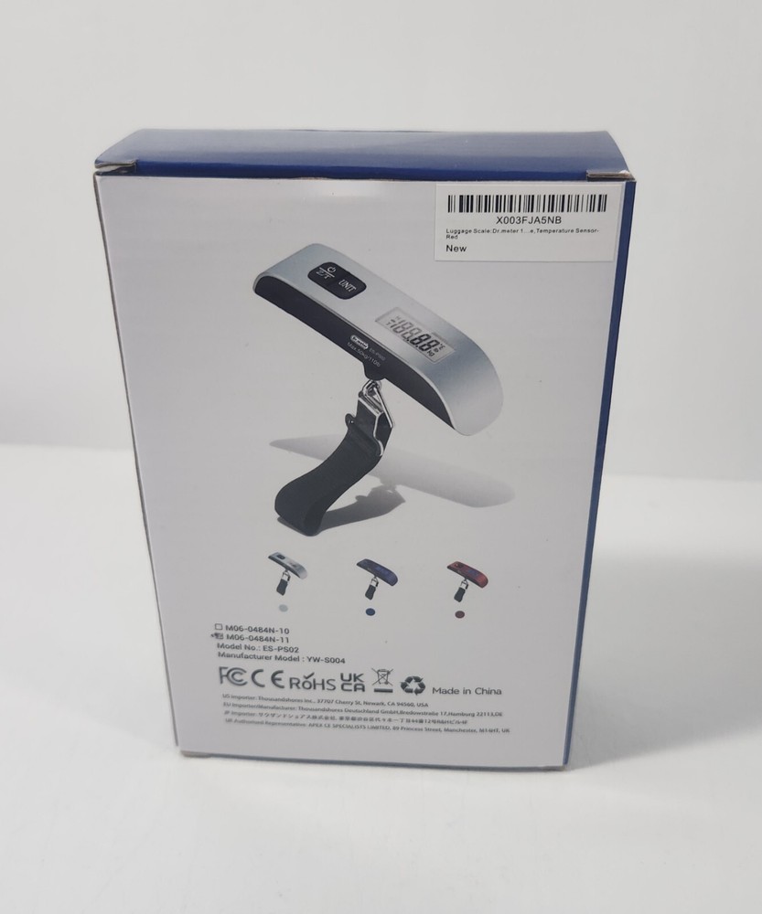 Dr. Meter ES-PS02 Red Display Digital Hanging Scale