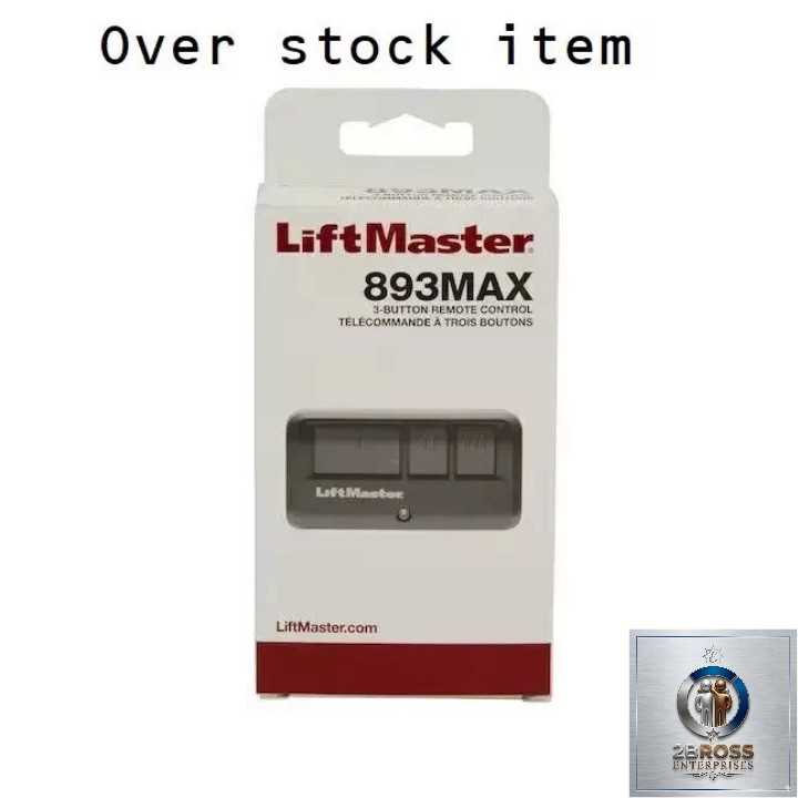 LiftMaster 893Max Remote Control - Black