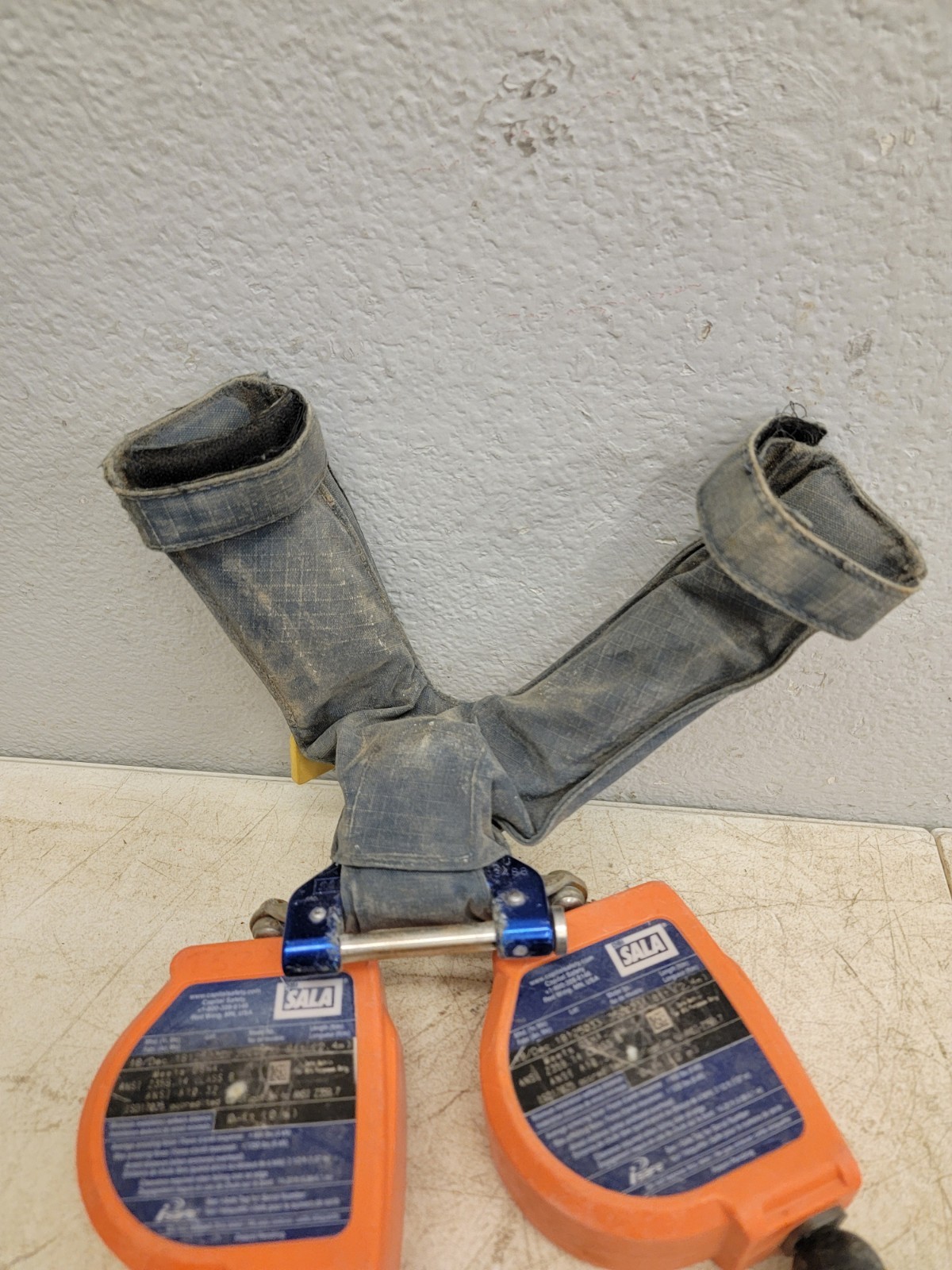 3M DBI SALA NANO-LOK 8' EDGE 3500231 DUAL LEG SELF RETRACTING LIFELINE LANYARD 9