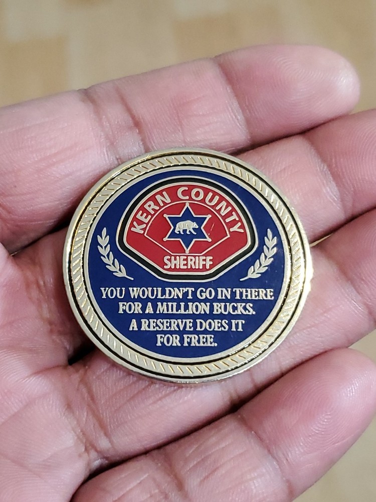 Kern County Sheriff Challenge Coin