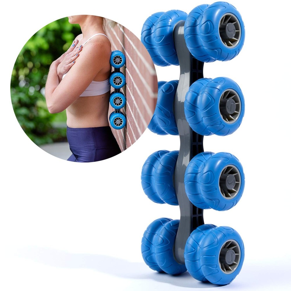 THOREX Back Massager Chiropractor-Approved Back Roller and Body Roller for Mu...