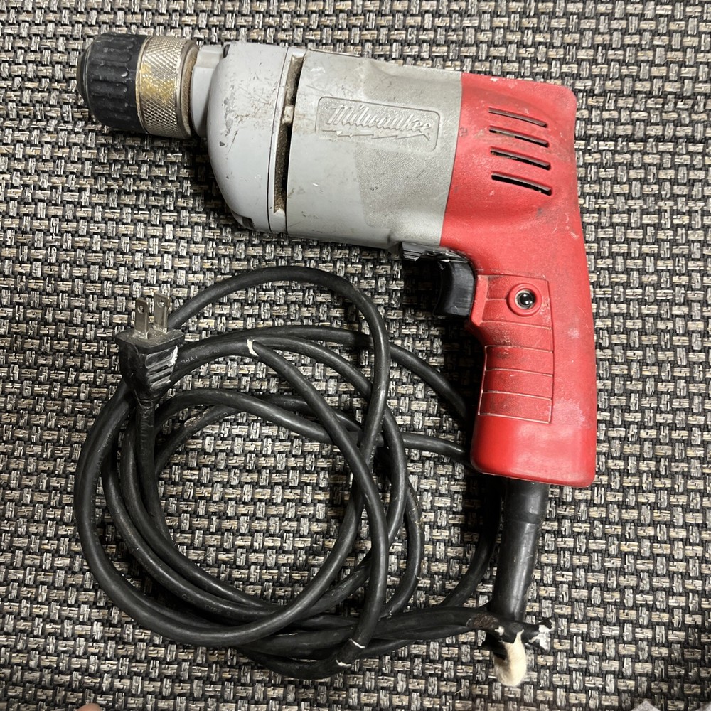 Vintage Milwaukee Variable Speed Reversing Corded Drill Driver