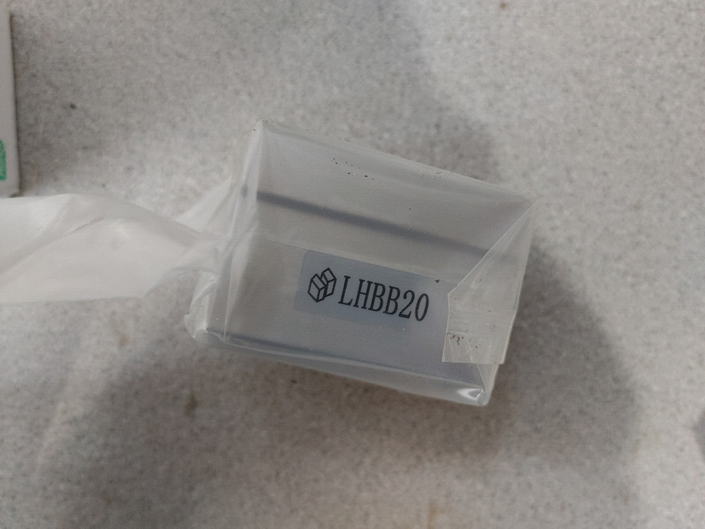 Misumi LHBB20 Linear Bushing Housing, Single/ Medium, NEW (GEE)