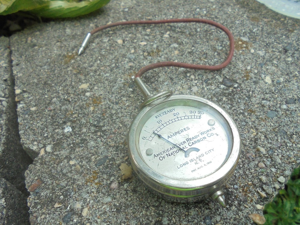 Vintage Eveready Amp Meter