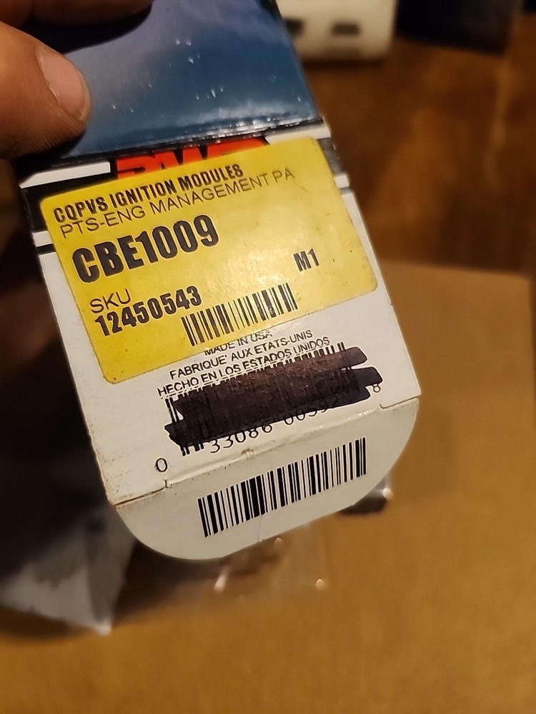 Ignition Control Module BWD AUTOMOTIVE CBE1009