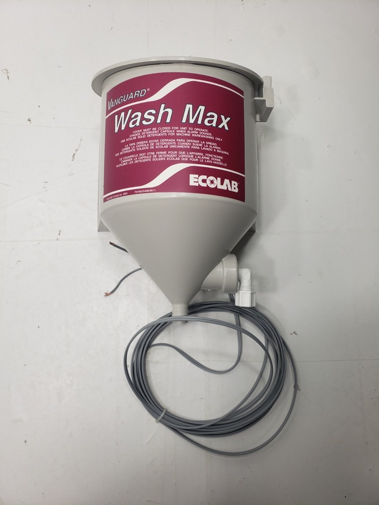 Ecolab 92371103 Vanguard Wash Max Dispenser Package W/ Hardware & Instructions