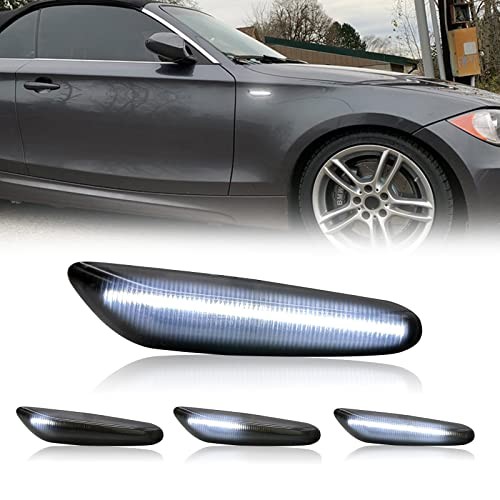 Front Sequential LED Side Marker Light Replacement For 2003-2013 E60/E61