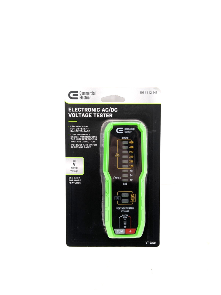 Commercial Electric Electronic AC/DC Voltage Tester