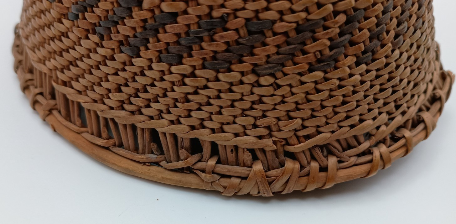 Paiute Indian - Native American - Small Conical Burden Basket Made Prior to 1917