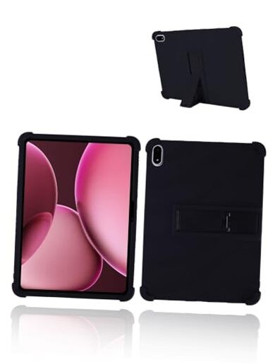 for OnePlus Pad 3 Android 15 Tablet,13.2 inch Tablets Case,Soft Silicone Black