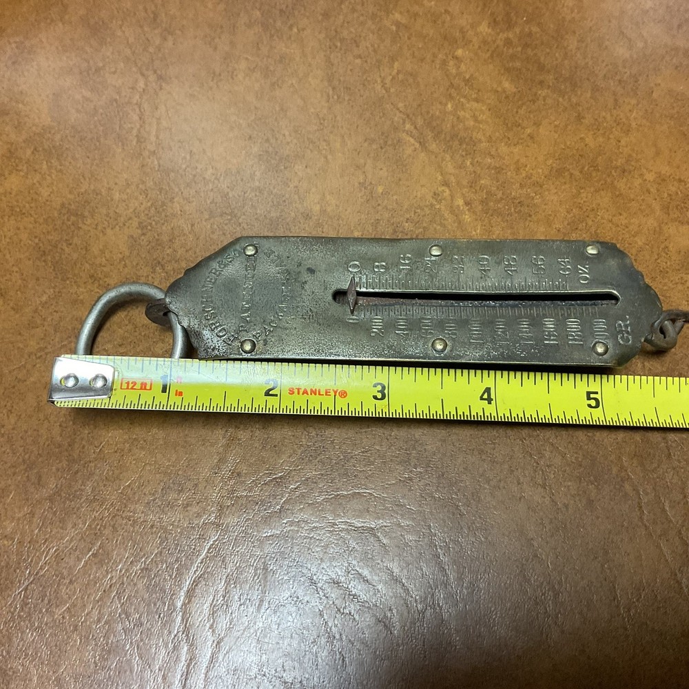 Vintage FORSCHNER & SONS Package Scale.