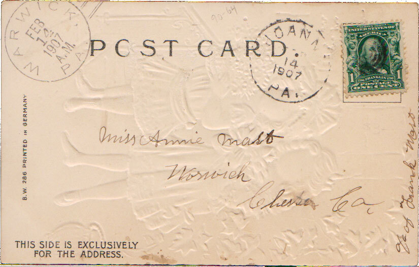 Pennsylvania Joanna 1907 target  1890-1964  PC.