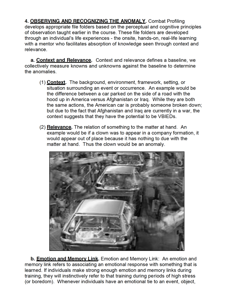 849 page USMC Combat Hunter Training Introduction And Fundamentals on Data CD