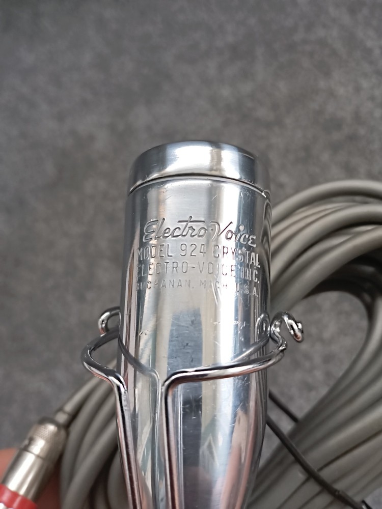 EV Electro Voice Microphone Model 924 Crystal Microphone