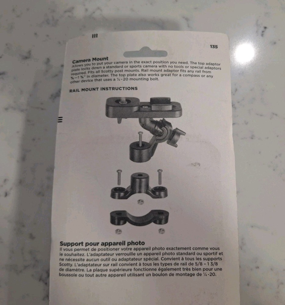 Scotty 135 Portable Camera Mount