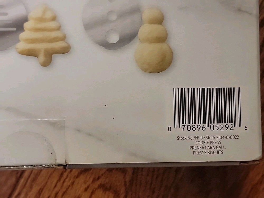 Wilton 10 Disc Hand Held Manual Cookie Press