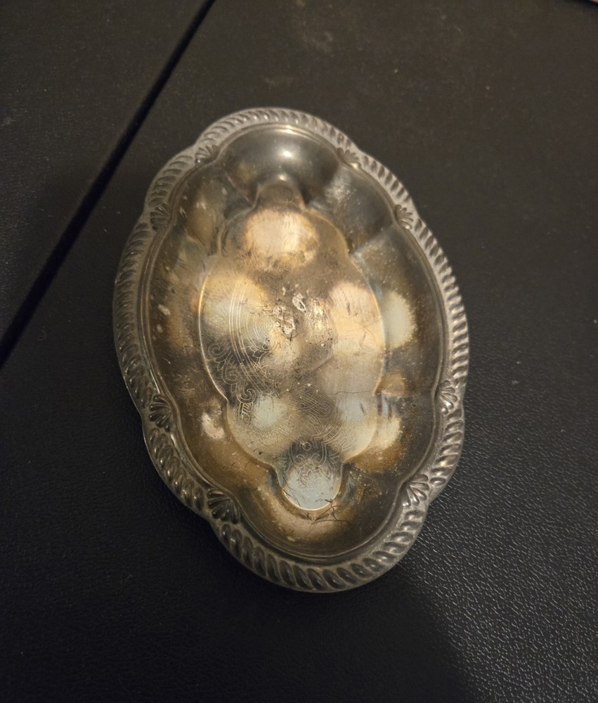 Silver Plated Serving Tray Dish