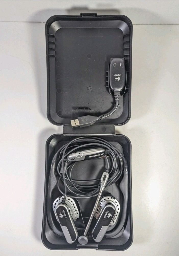 Logitech Premium Notebook Silver/Black Headset