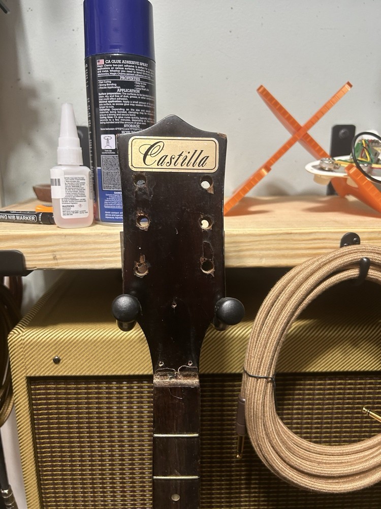 Castilla 7 String Banjo Neck