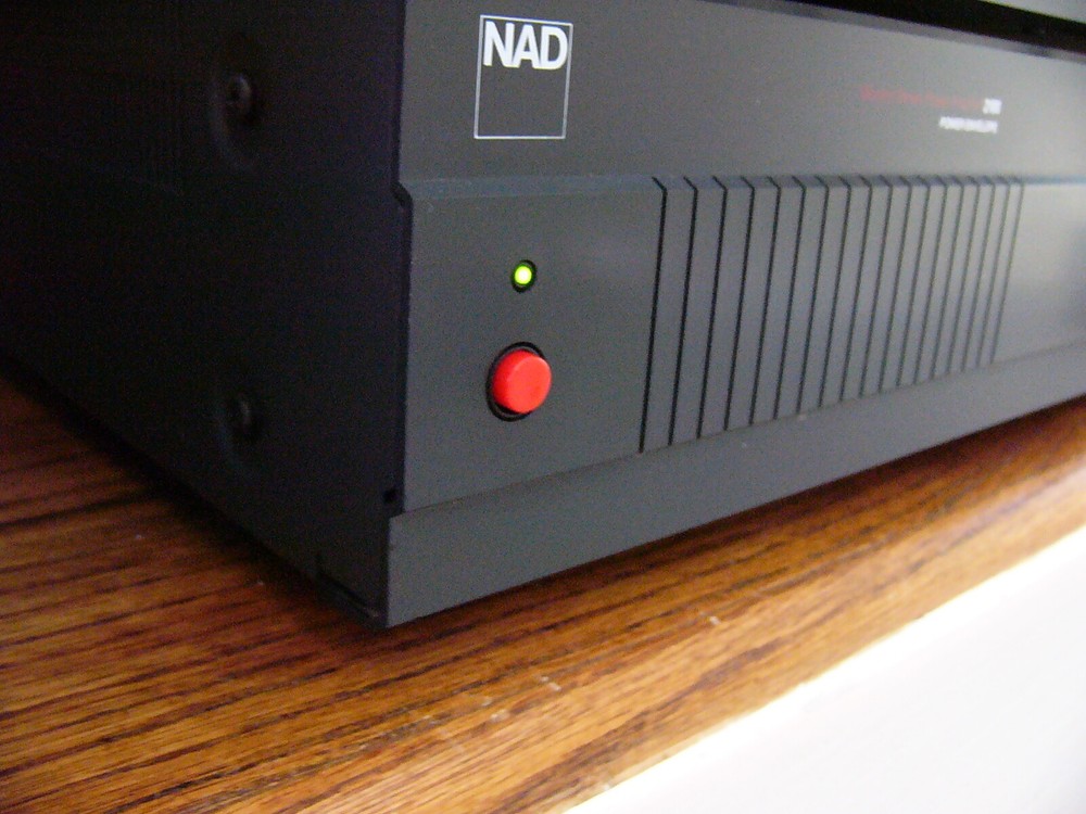 NAD Classic Amplifier RED Power Push Button On/Off