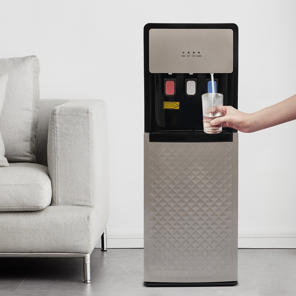 Bottom Loading Hot & Cold Water Cooler Dispenser with User-Friendly Design