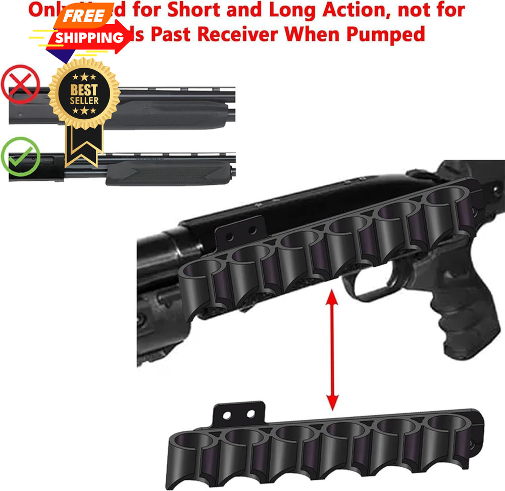 Gotical Receiver Mounted Shell Carrier Side