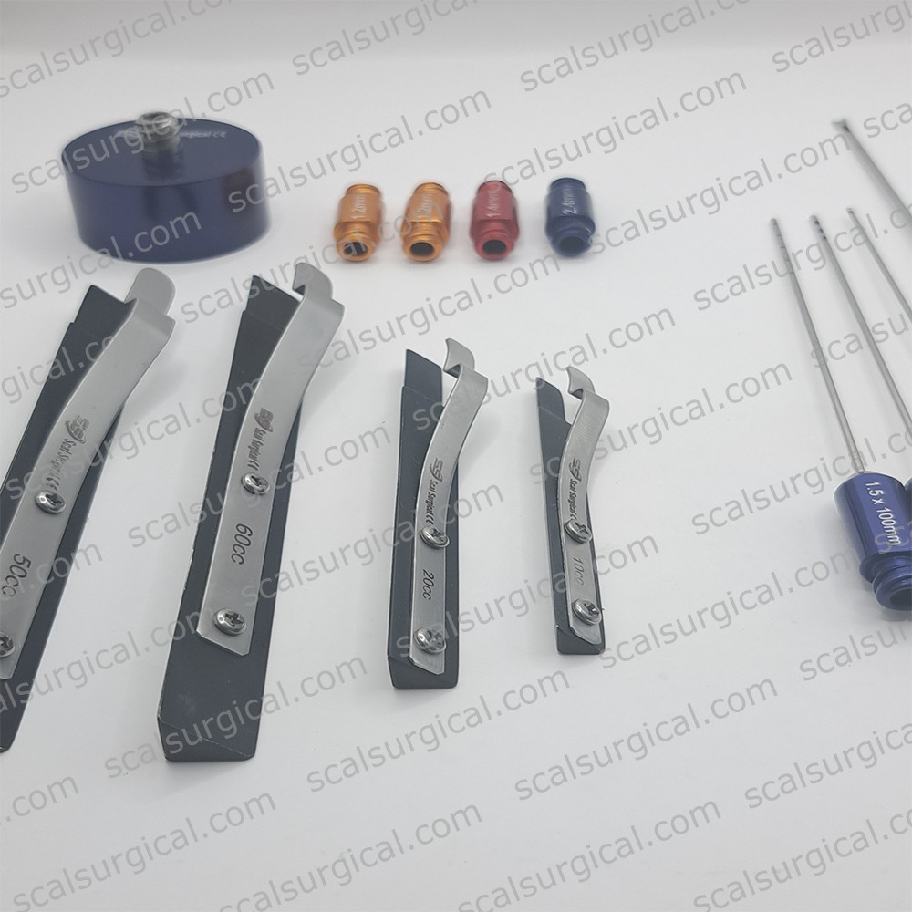Micro Liposuction Facial Cannulas Set Plastic Surgery Instruments