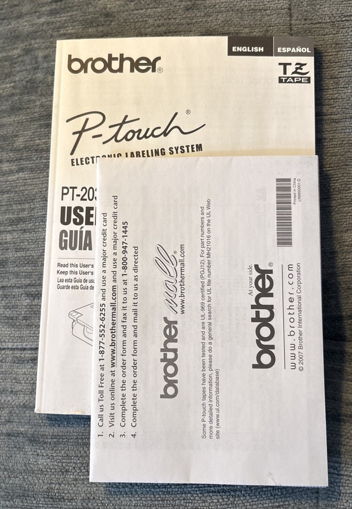 Brother PT-2030 Label Thermal Printer