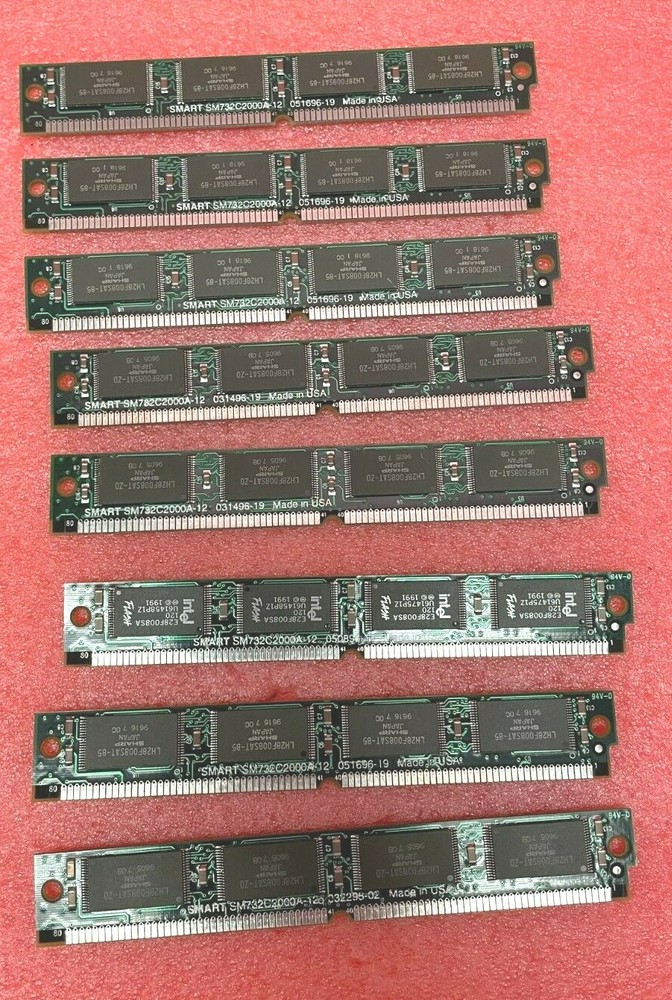 Smart SM732C2000A12 Network Switch Memory Mod (QTY 8)