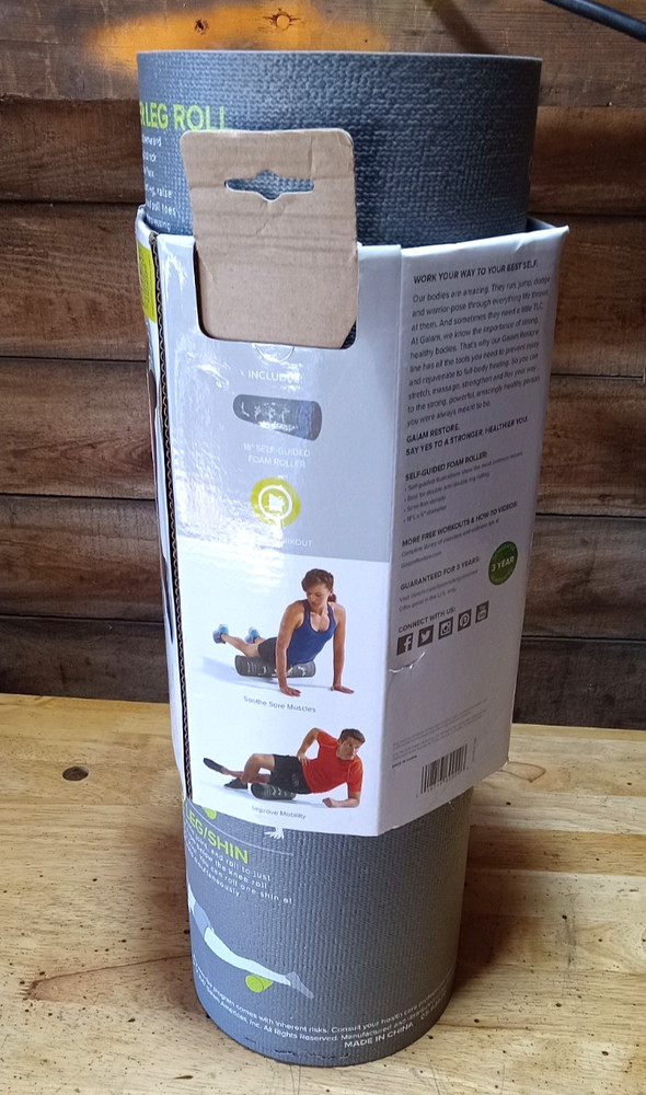 Gaiam Restore : Self-Guided Foam Roller (18")